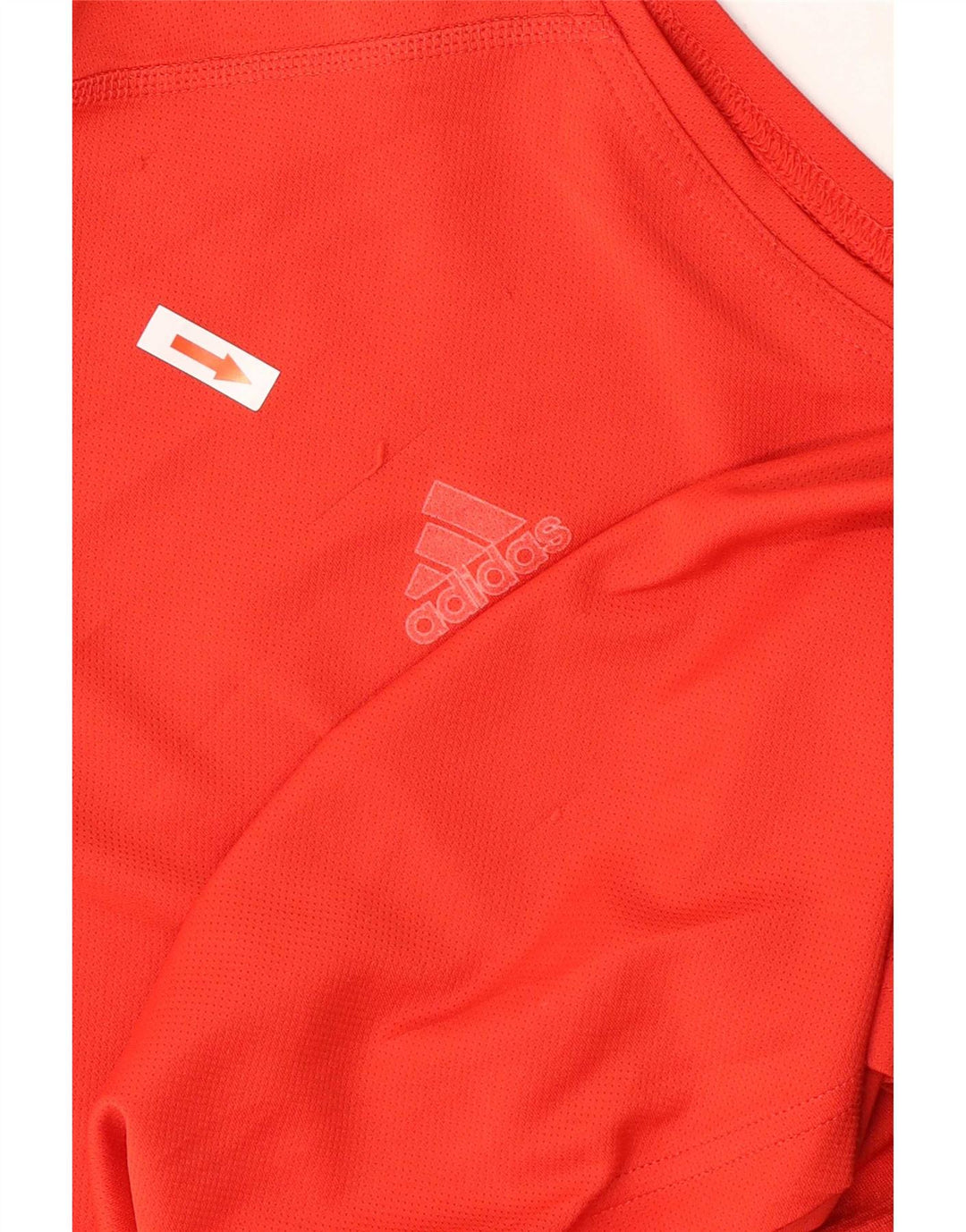Adidas Herren Weste Top XL Rot Colourblock Polyester