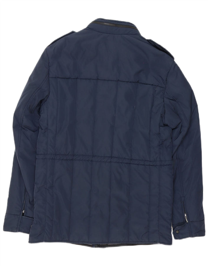 Refrigiwear Herren-Militär-Jacke, gepolstert, IT 46, Größe S, Marineblau, Polyester