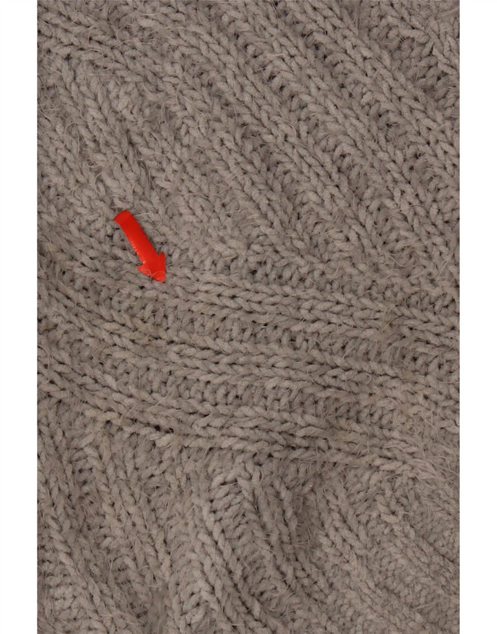 Marks & Spencer Damen-Strickjacke in Übergröße, Gr. 18, XL, Grau, Polyester