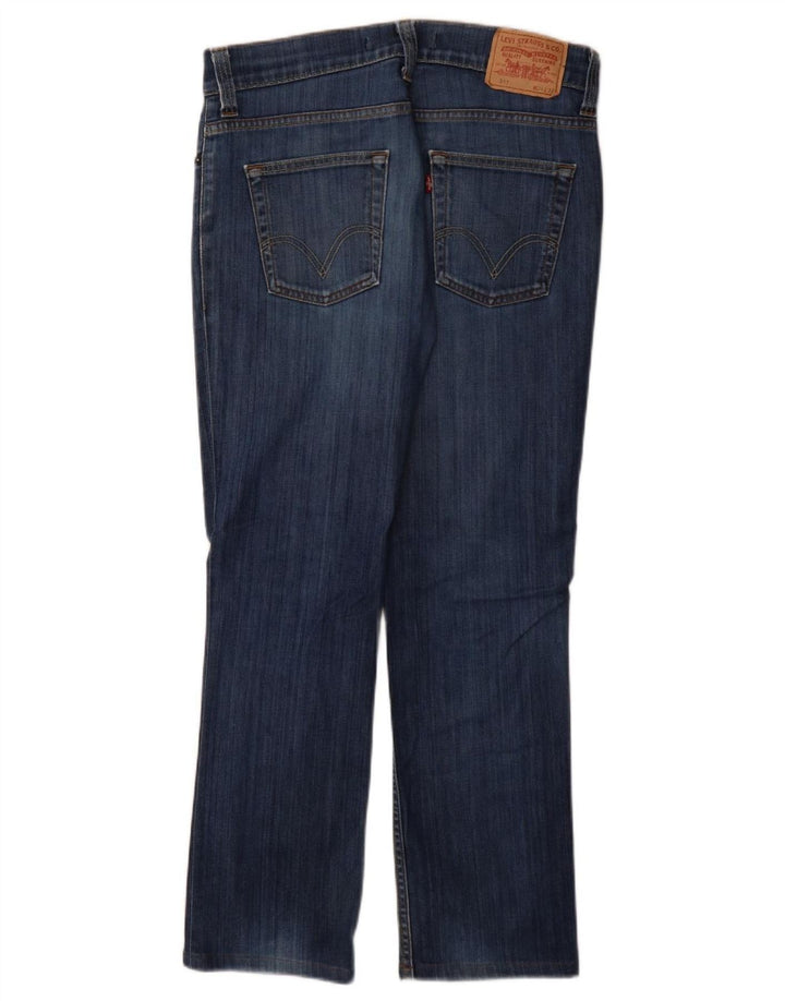 Levi's Damen 511 Slim Jeans W34 L30 Blau