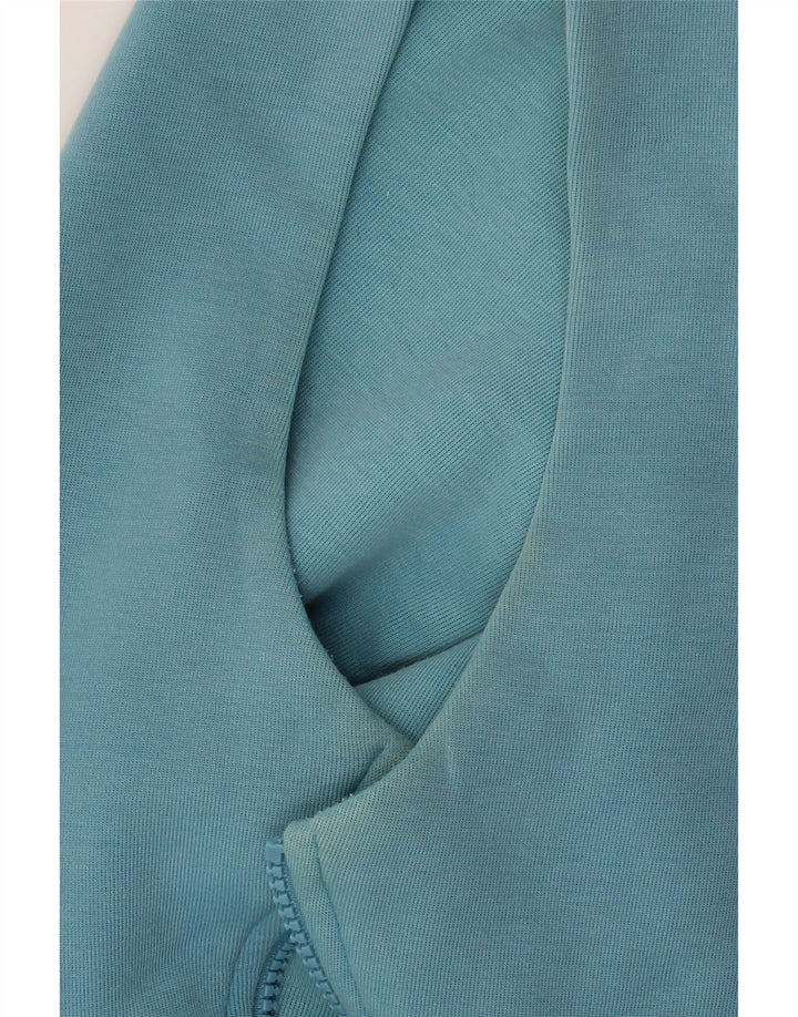 Nike Herren-Kapuzenpullover mit Reißverschluss, groß, aus blauer Baumwolle