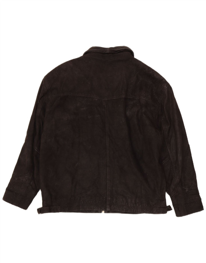 Vintage Herren Lederjacke UK 40 Large Braun