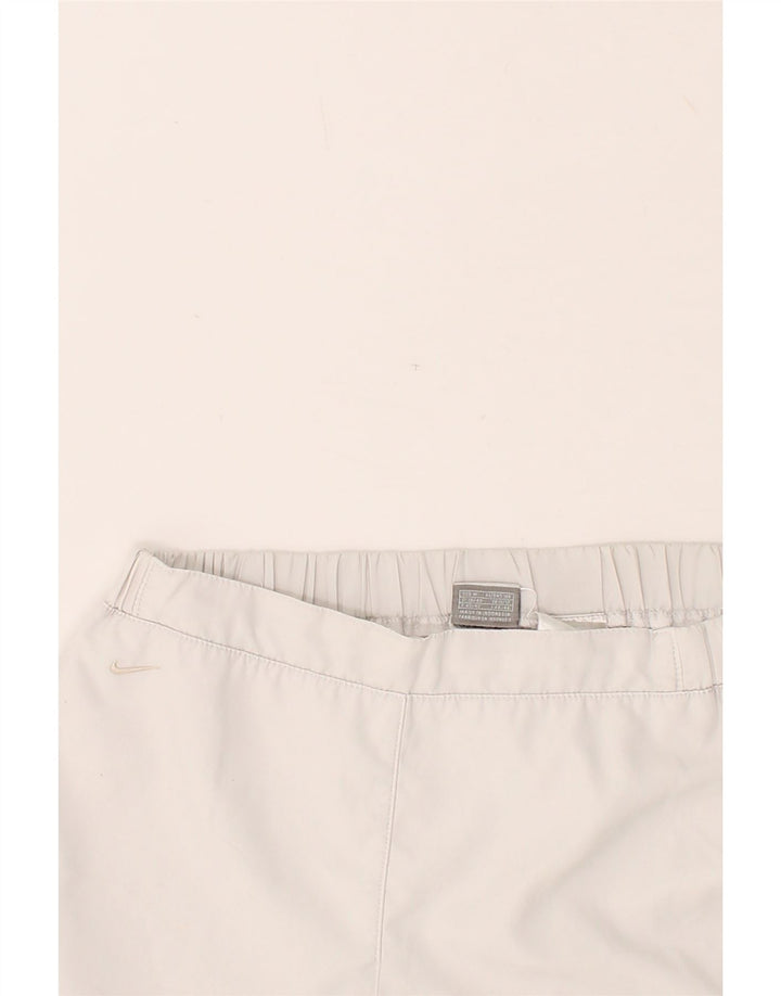 NIKE Womens Sport Shorts UK 10/12 Medium White Vintage Nike and Second-Hand Nike from Messina Hembry 
