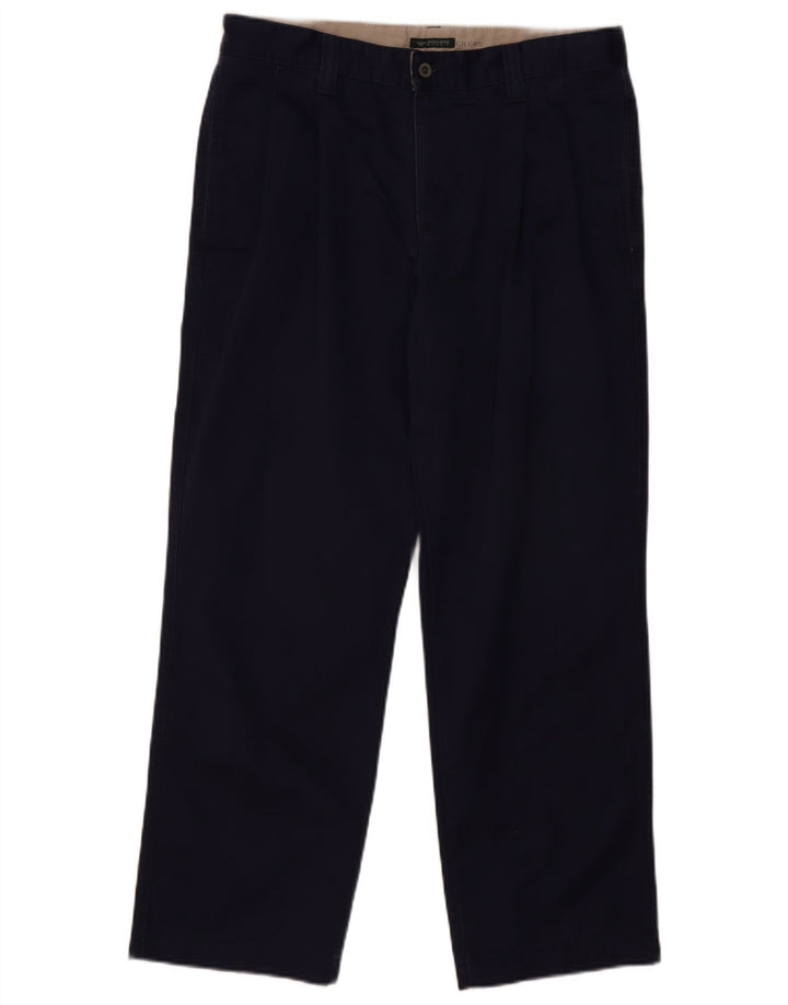Dockers Herren Khakis Pegged Chino Hose W33 L28 Marineblau