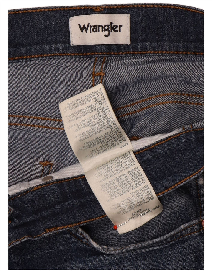 Wrangler Herren Greensboro Slim Jeans W33 L30 Marineblau Polyester