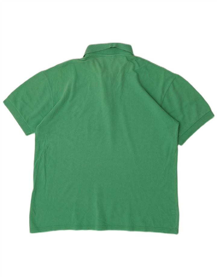 Kappa Herren-Poloshirt aus mittelgrüner Baumwolle