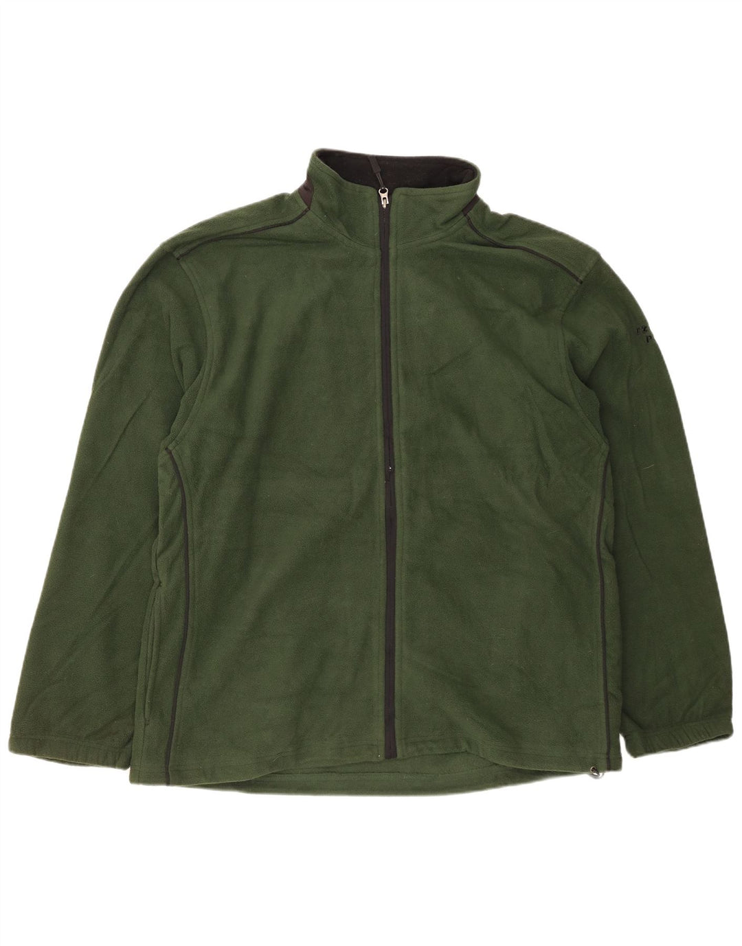IZOD Herren Fleecejacke UK 42 XL Khaki Polyester