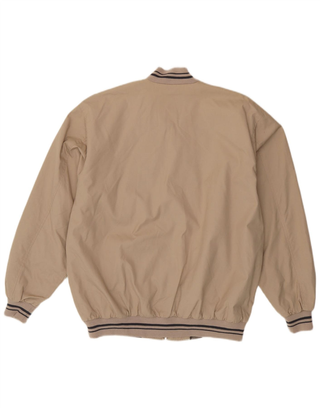 Happy Life Herren Bomberjacke IT 50 Large Beige Baumwolle