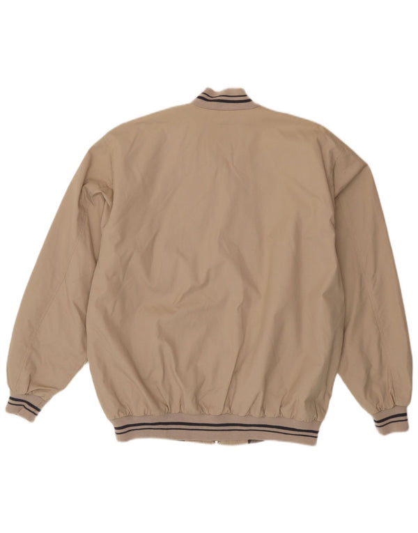 Happy Life Herren Bomberjacke IT 50 Large Beige Baumwolle