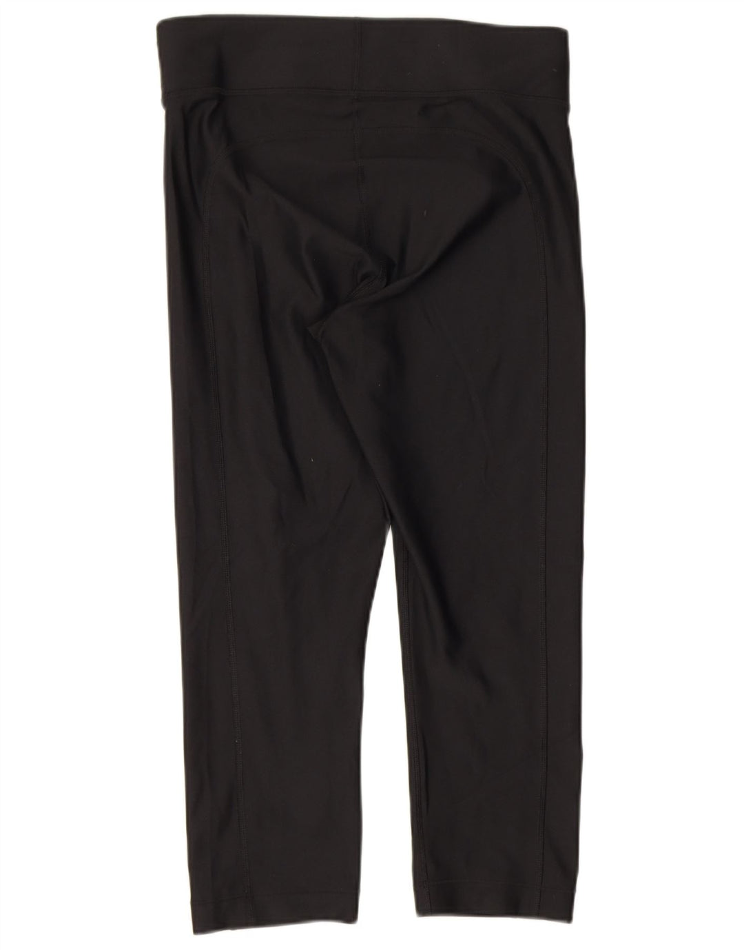 Under Armour Damen Heat Gear Capri Leggings UK 12 Medium Schwarz Polyester