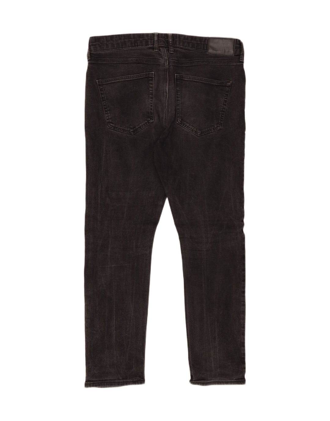 FRENCH CONNECTION Slim-Jeans für Herren, W34, L29, schwarze Baumwolle