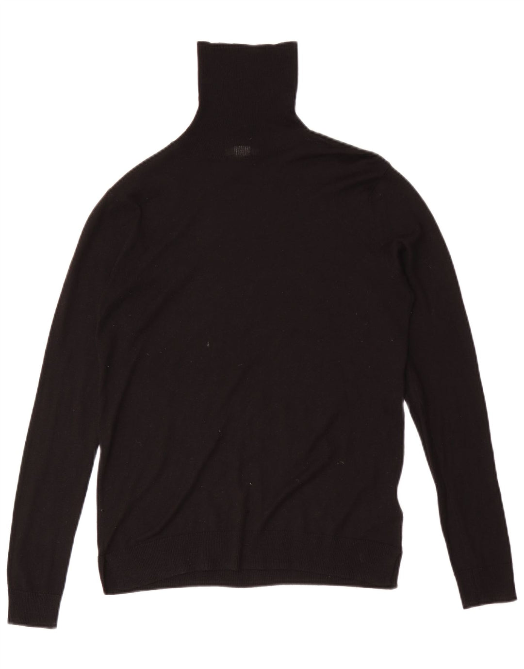 Basic-Pullover mit Rollkragen für Damen, Gr. 10, Größe S, Schwarz, Acryl
