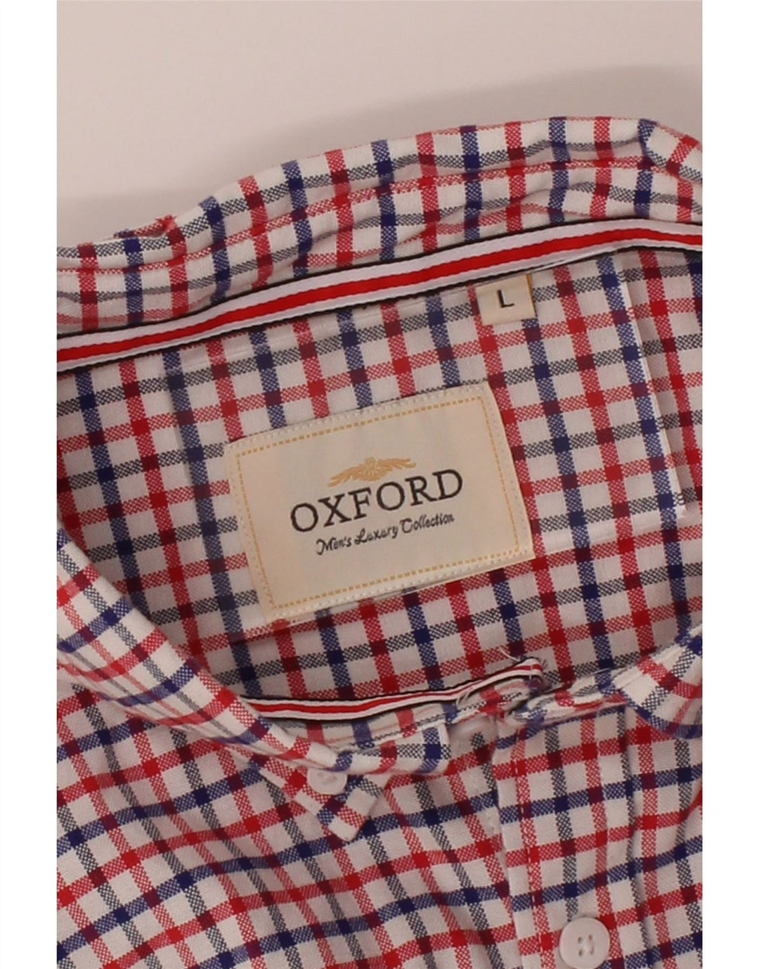 VINTAGE Mens Flannel Shirt Large Red Check Vintage Vintage and Second-Hand Vintage from Messina Hembry 