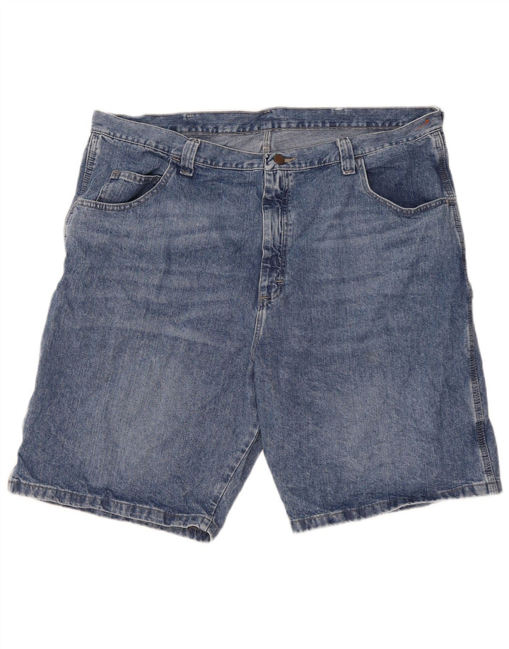WRANGLER Herren Cargo Denim Shorts W42 2XL Blaue Baumwolle