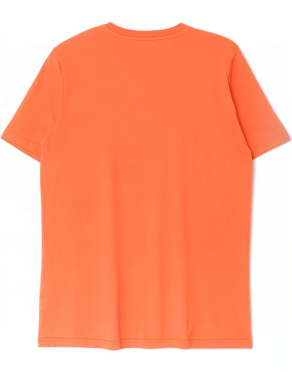 Puma Jungen Grafik T-Shirt Top 15-16 Jahre Orange Baumwolle