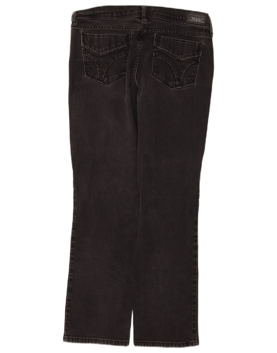Levi's Mädchen 505 9–10 Jahre W27 L28 Graue Baumwolle