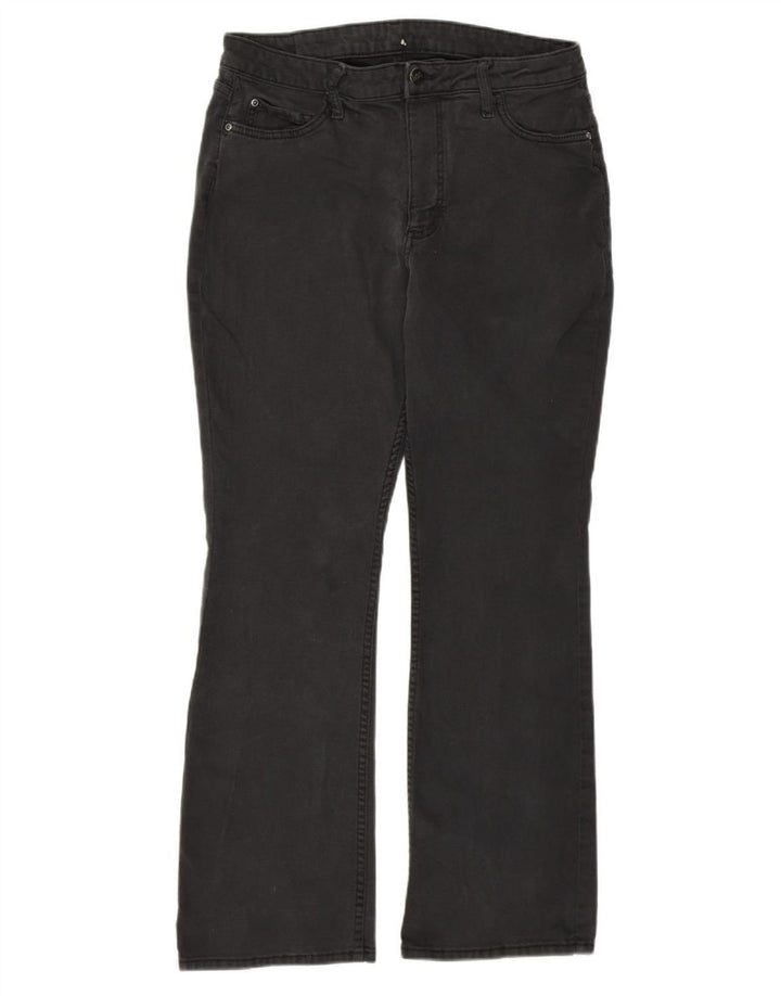 Lee Damen Bootcut Jeans UK 14 XL W36 L28 Graue Baumwolle