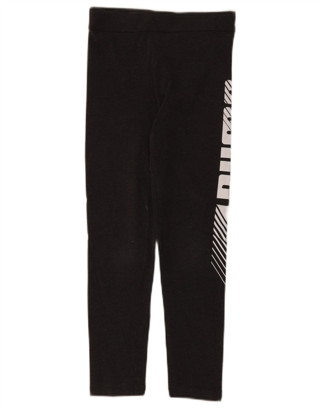 Puma Mädchen-Grafik-Leggings, 9–10 Jahre, Grau