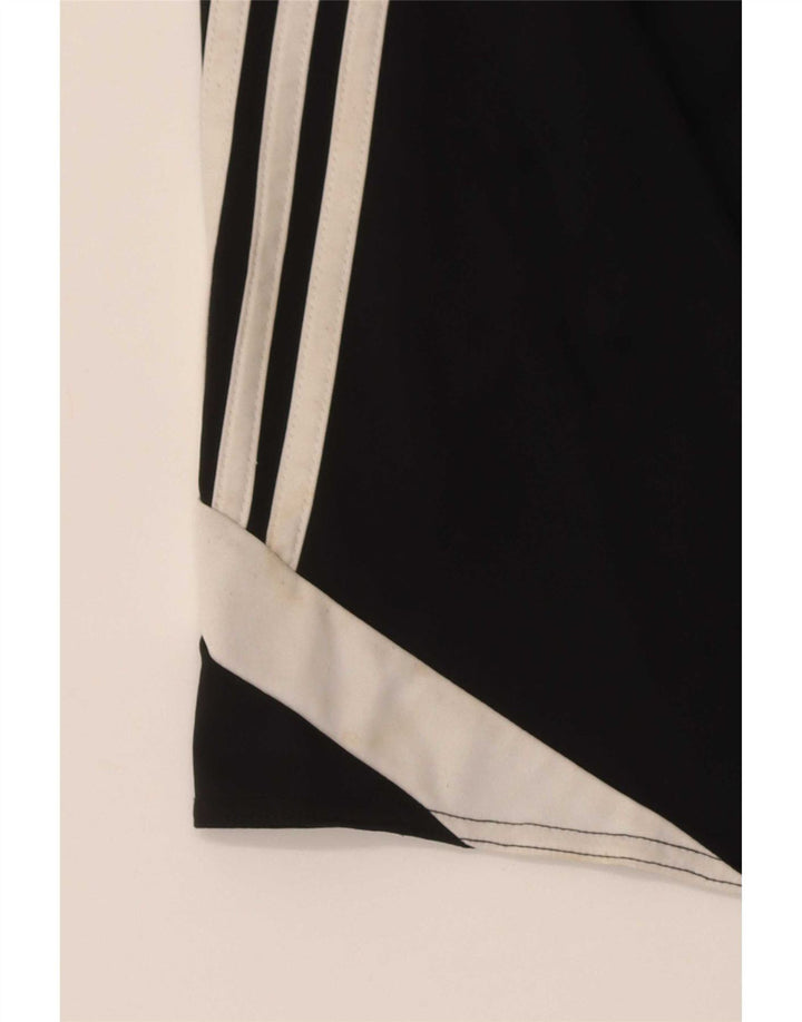 Adidas Climalite Sportshorts für Jungen, 7–8 Jahre, mittelgroß, Schwarz, Farbblock