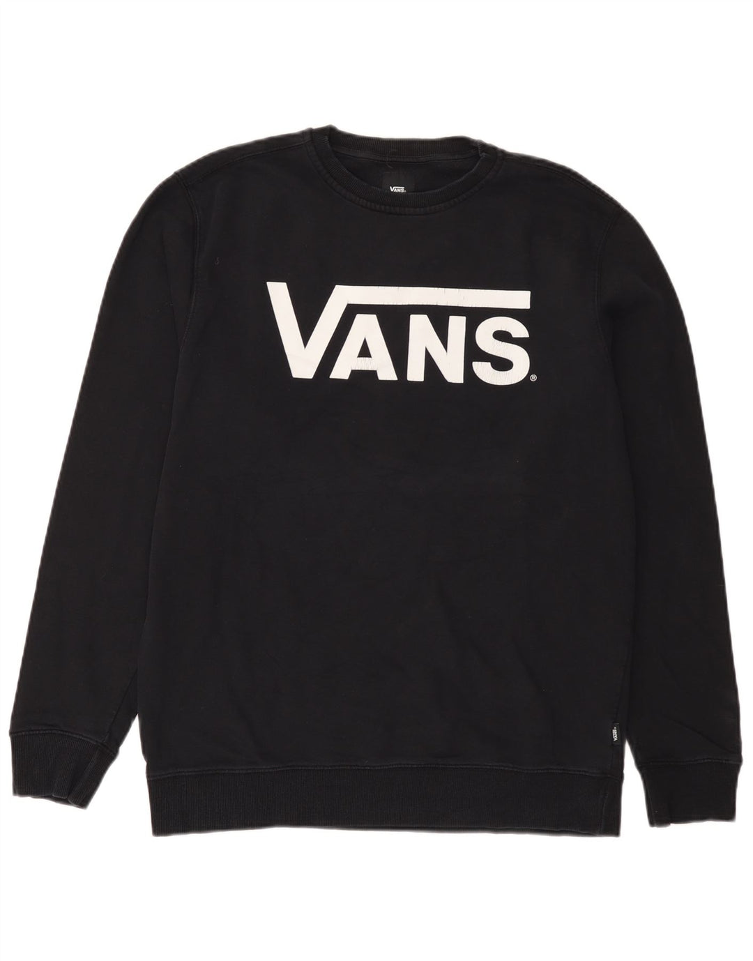 Vans Herren-Sweatshirt mit Grafik, Größe L, Schwarz