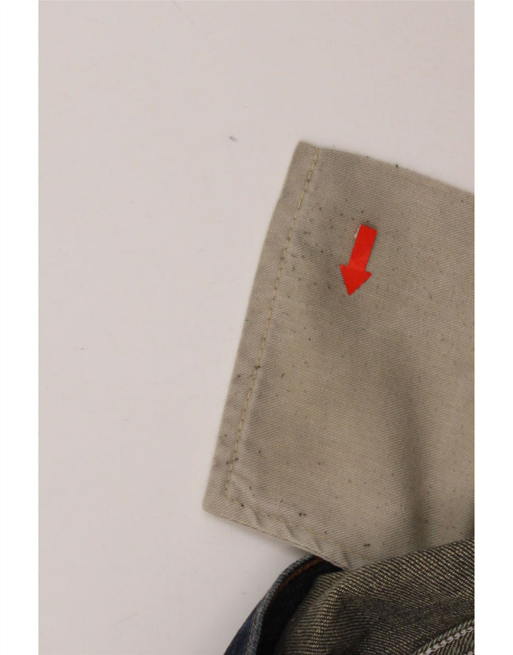 Levi's Damen 516 Flared Jeans W32 L32 Blaue Baumwolle