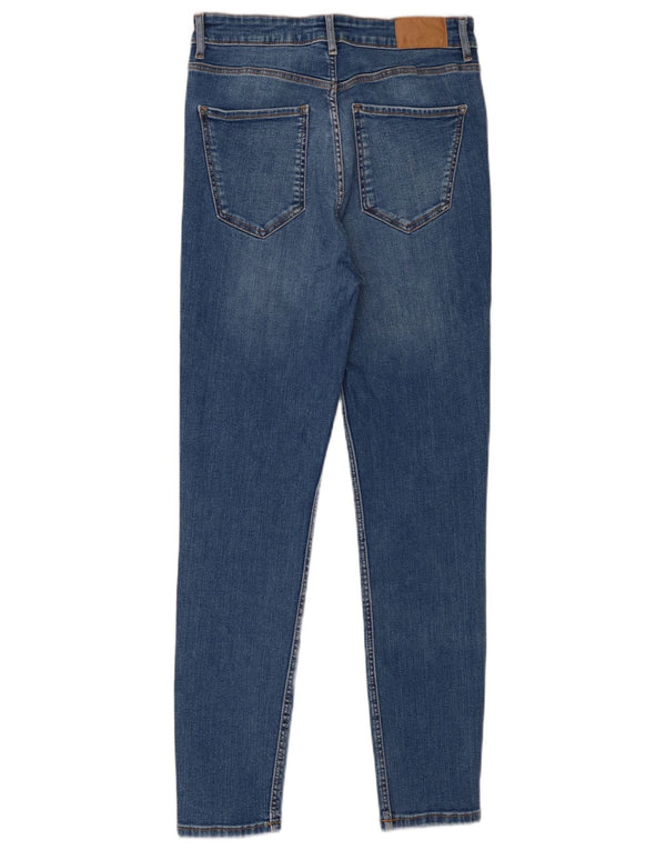 Zara Damen Skinny Jeans EU 40 Medium W30 L27 Blau
