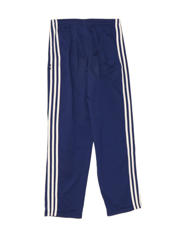 ADIDAS Boys Tracksuit Trousers 15-16 Years  Navy Blue Polyester Vintage Adidas and Second-Hand Adidas from Messina Hembry 