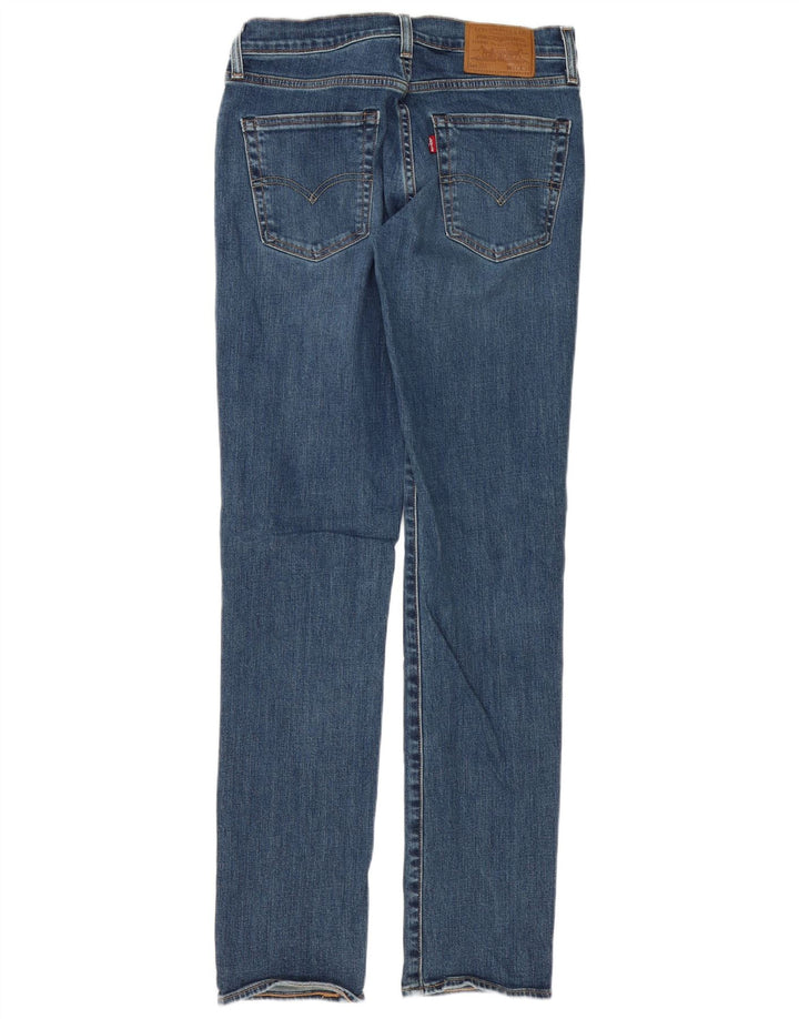 Levi's Herren 511 Slim Jeans W31 L34 Blaue Baumwolle