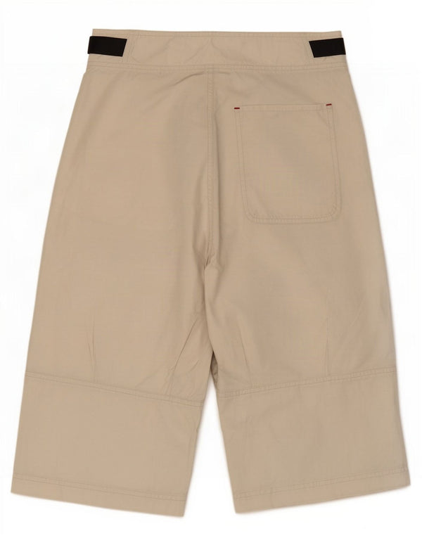 Benetton Mädchen-Bermudashorts mit weitem Bein, 11–12 Jahre, W24, gebrochenes Weiß
