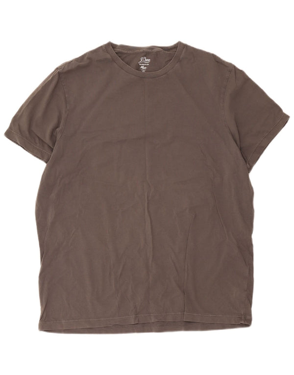 J. Crew Herren Broken In T-Shirt Top XL Grau Baumwolle
