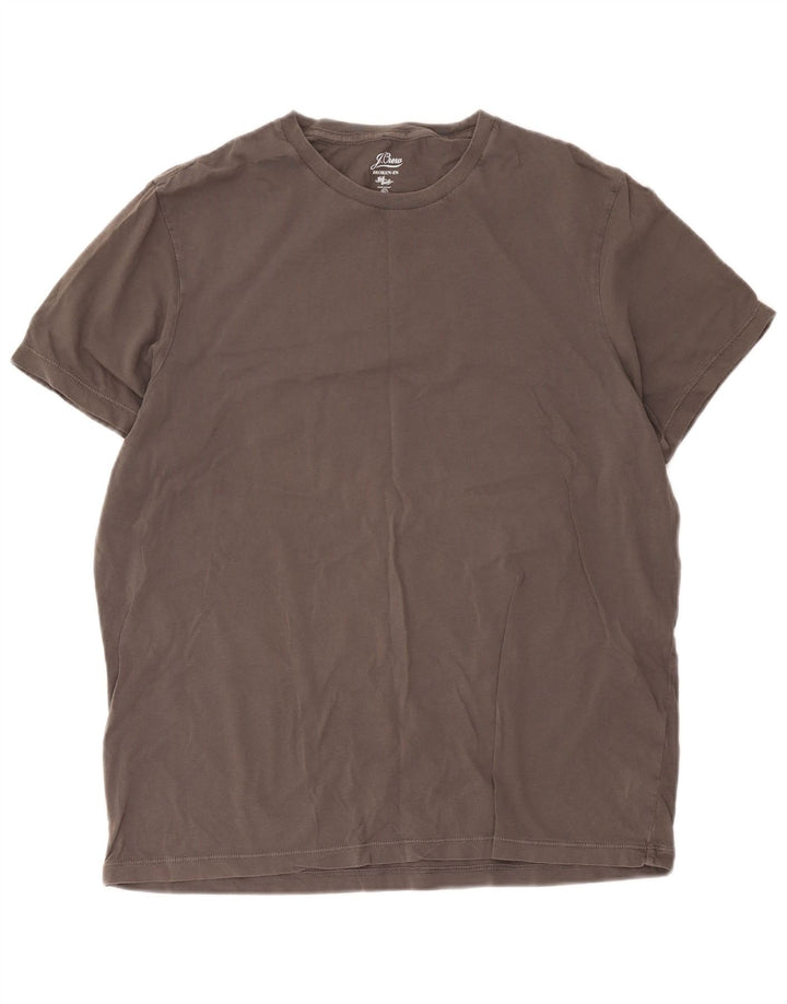 J. Crew Herren Broken In T-Shirt Top XL Grau Baumwolle