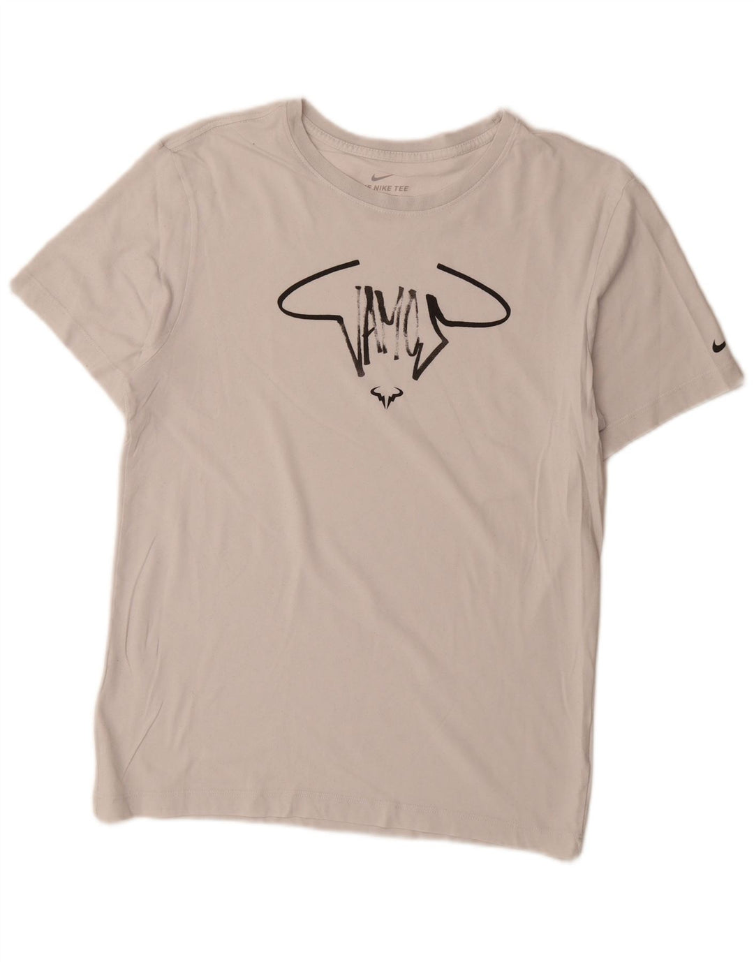 Nike Herren Dri Fit Graphic T-Shirt Top Small Weiß