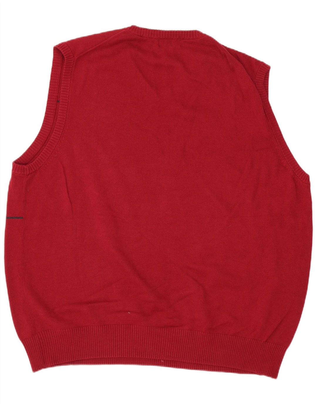 Dockers Herren-Tanktop, groß, rote Argyle-/Diamant-Baumwolle