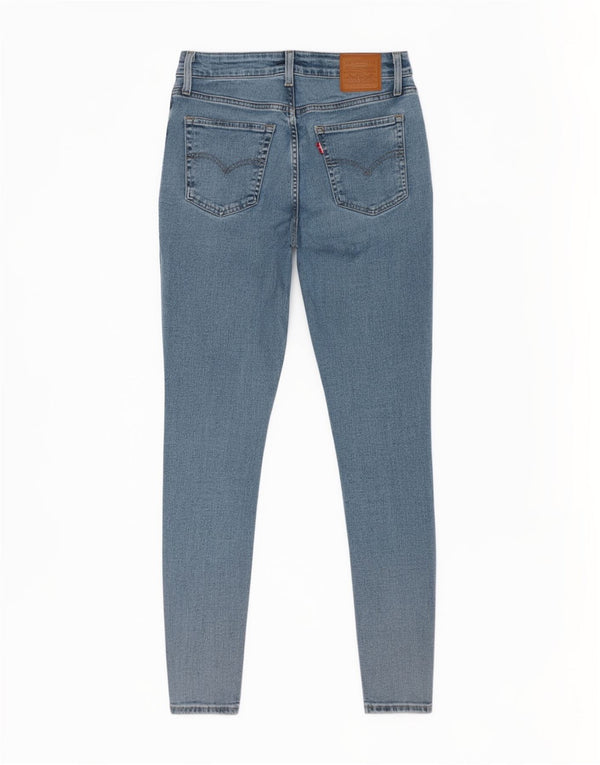 Levi's Damen 721 High Rise Skinny Jeans W27 L28 Blau
