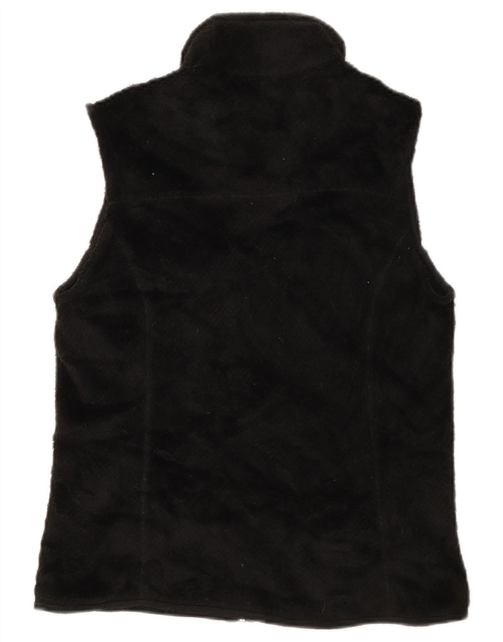 Patagonia Damen Fleeceweste UK 12 Medium Schwarz Polyester