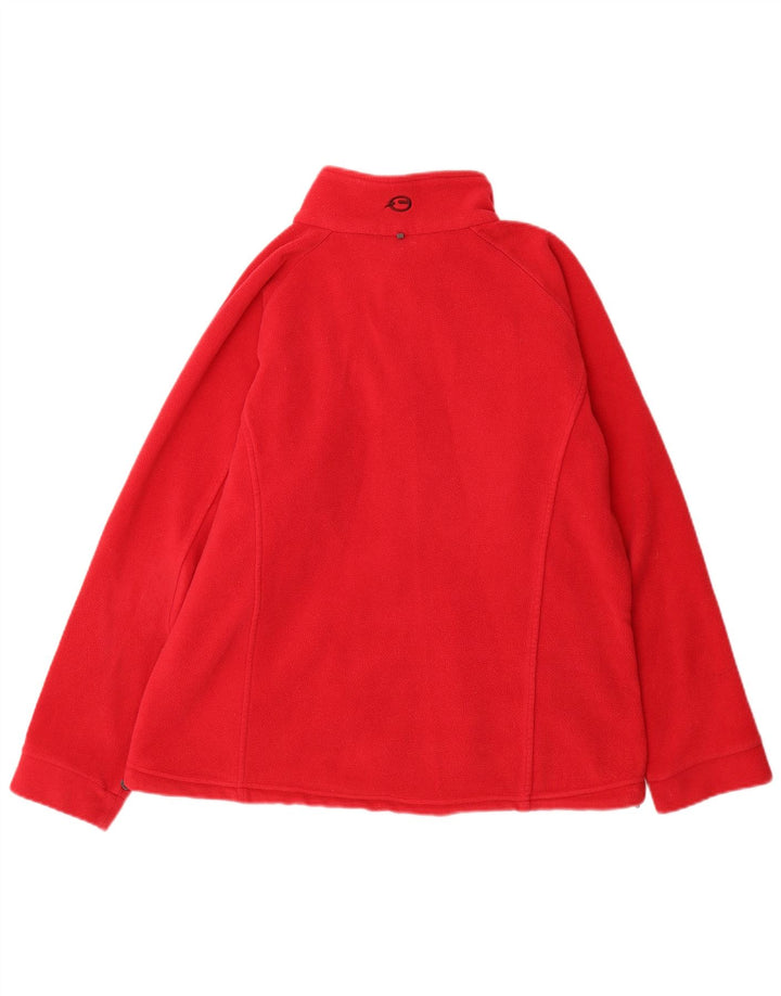 SPRAYWAY Damen Fleecejacke UK 14 Large Rot Polyester