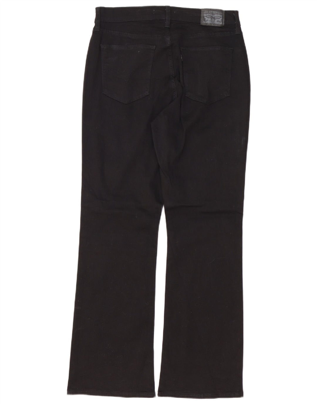 LEVI'S Damen Classic Bootcut Jeans US 8 Medium W30 L29 Schwarze Baumwolle