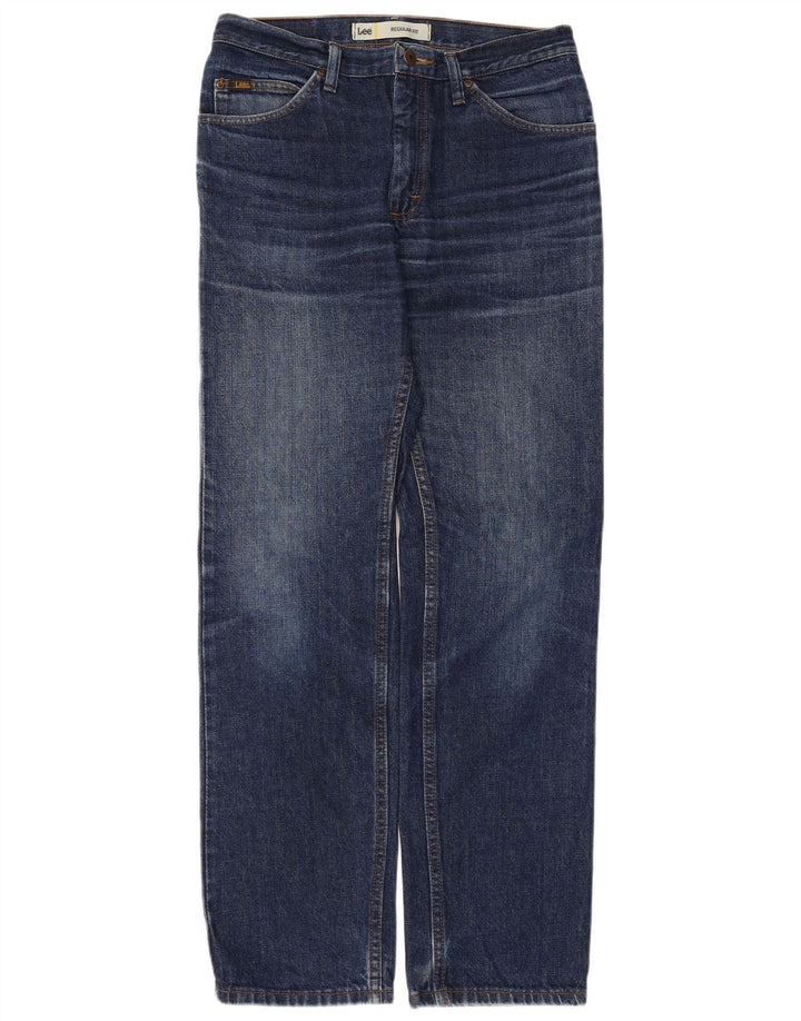 Lee Herren-Jeans mit normaler Passform, gerade Passform, W30, L32, blaue Baumwolle