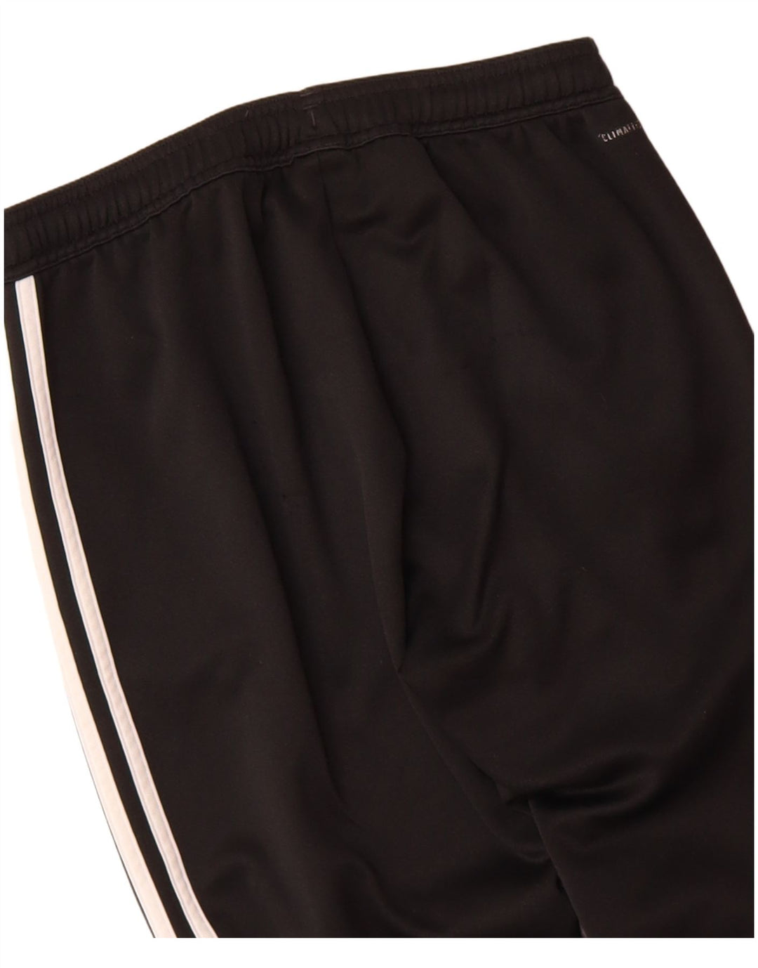 ADIDAS Boys Climalite Tracksuit Trousers 13-14 Years  Black Polyester