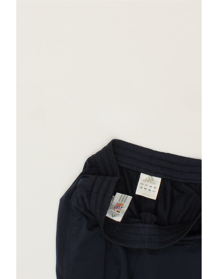 ADIDAS Boys Tracksuit Trousers 13-14 Years  Navy Blue Polyester Vintage Adidas and Second-Hand Adidas from Messina Hembry 