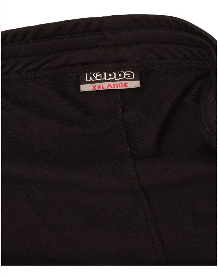 KAPPA Herren Trainingshose Jogger 2XL Schwarz Polyester