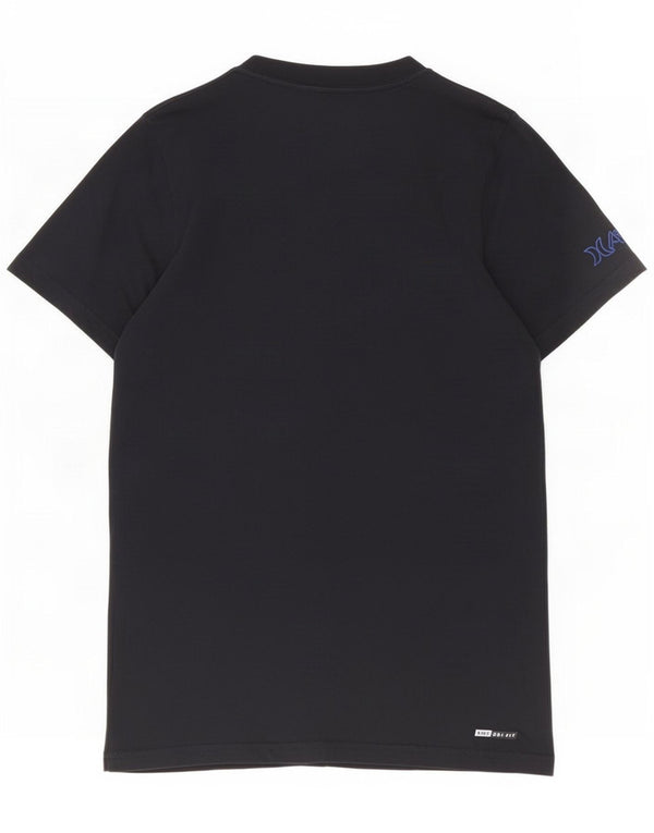 Hurley Herren Premium Fit T-Shirt Top Small Schwarz Baumwolle