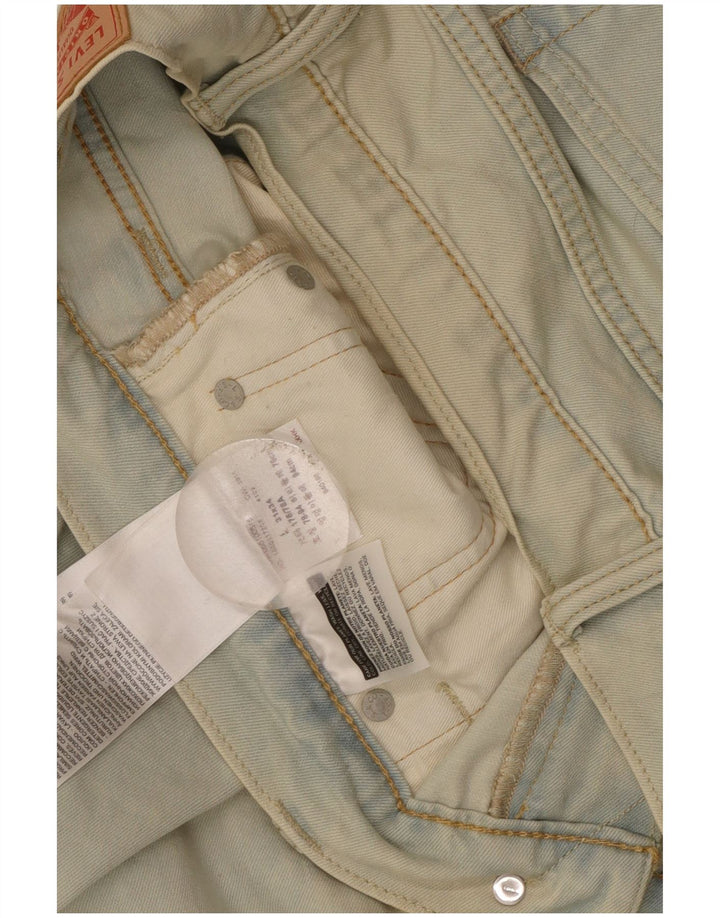 Levi's Damen 510 Skinny Jeans W31 L34 Blaue Baumwolle