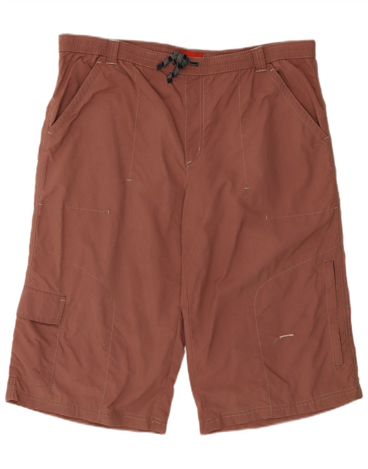 Diadora Herren-Sportshorts, groß, kastanienbraunes Polyamid