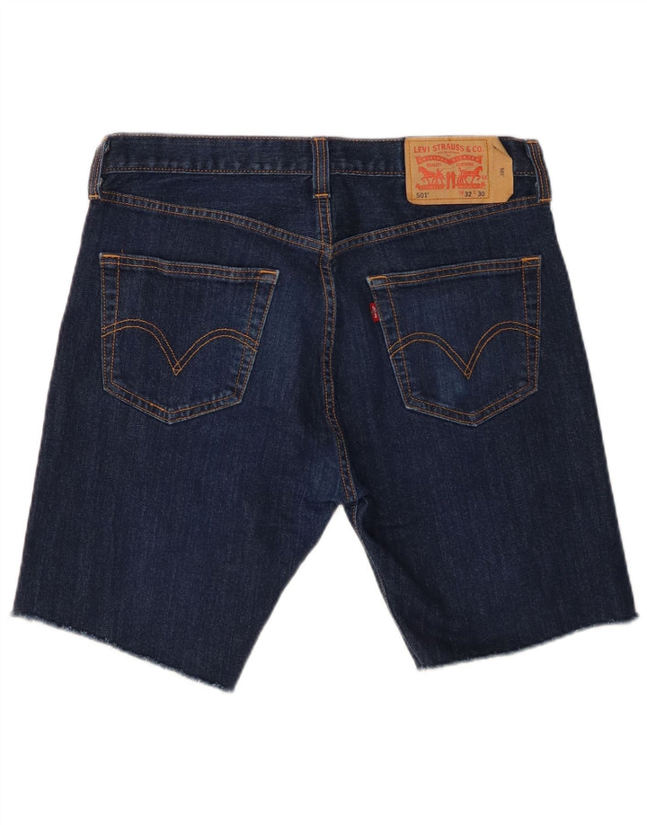 Levi's Herren 501 Denim Shorts W32 Mittelblaue Baumwolle