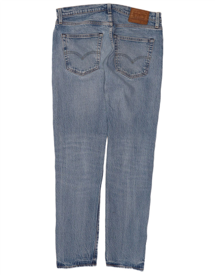 LEVI'S Herren Slim Jeans W32 L32 Blaue Baumwolle