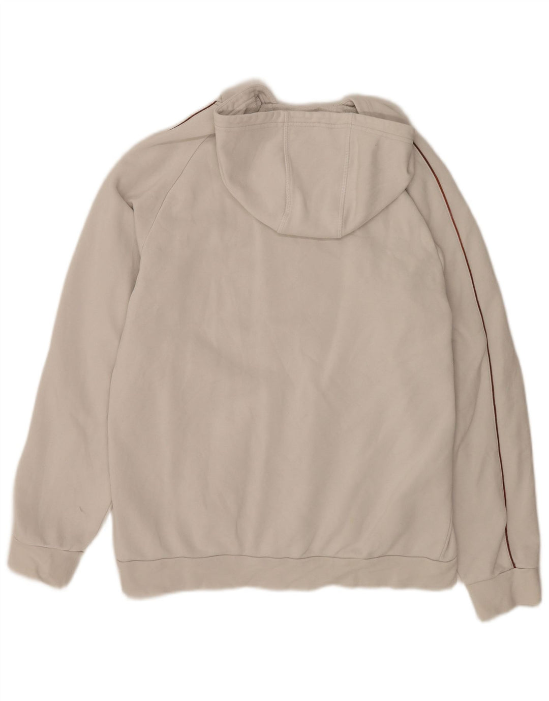 Adidas Herren Kapuzenpullover, groß, aus weißer Baumwolle