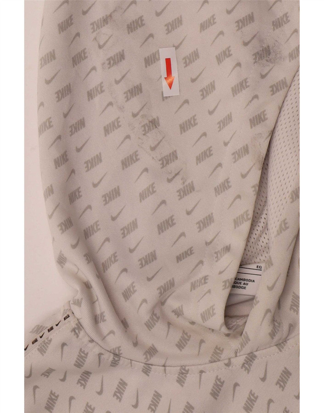 Nike Kapuzenpullover mit Grafik für Jungen, 13–14 Jahre, XL, weißes Polyester