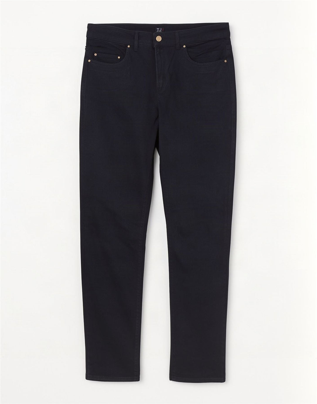 Trussardi Damen Slim Jeans W31 L30 Marineblaue Baumwolle