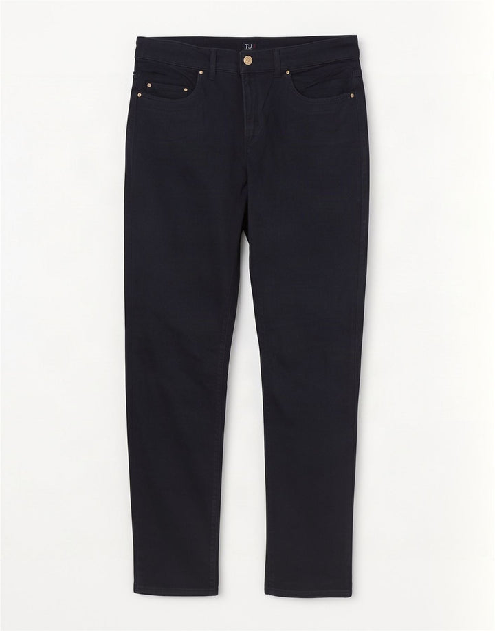 Trussardi Damen Slim Jeans W31 L30 Marineblaue Baumwolle
